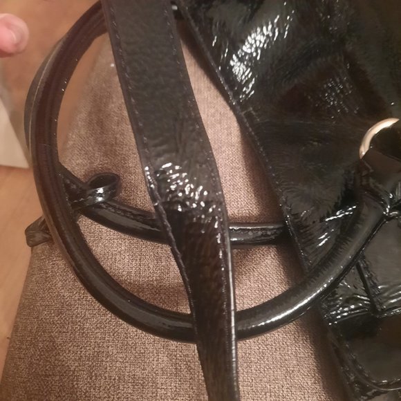 Michael Kors Patent Leather Hamilton Bag - Picture 8 of 13